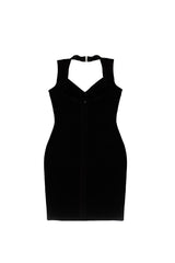 Halter Bandage Bodycon Mini Dress