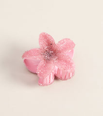 Paradise Pending Flower Hair Claw Clip