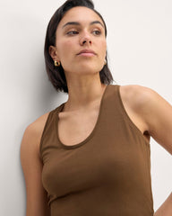 The Form Racerback Dress | Cocoa