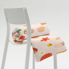 Kawaii Fall Throw Blanket