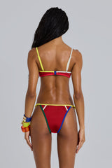 Sideline Neoprene Bikini Bra Top