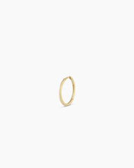 14K Gold Classic Single Huggie