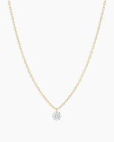 Floating Diamond Necklace