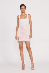 Le Sable Dress | Ivory Cherry Blossom Toile