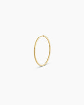 14K Gold Classic Single Hoop