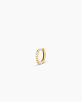 Diamond Pavé Single Huggie