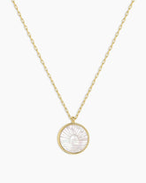 Sunset Etched Necklace