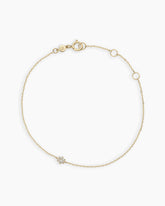 Diamond Star of David Bracelet