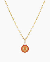 Power Gemstone Parker Charm Necklace Abundance