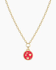 Love U Coin Necklace