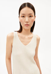Leinen-Mix Strickkleid | Undyed