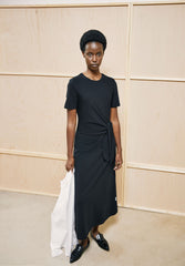 Jeltaa Jersey-Kleid | Black