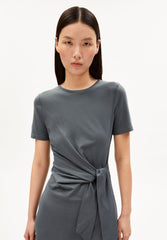 Jeltaa Jersey-Kleid | Space Steel