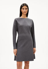 Calinaa Kleid | Steel Melange