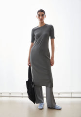 Sehaaraa Gmt Dye Kleid | Space Steel