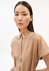 Poplin Larisaana Mini-Kleid | True Camel