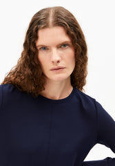 Maariliana Langärmliges Jerseykleid | Tinted Navy
