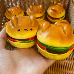Brioche Bear Burger Squishie