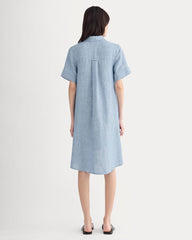 The Daytripper Dress In Linen | Chambray
