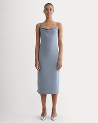 The Tank Midi Dress In Butterknit | Blue Dusk