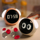 Kawaii Friend Cute Digital Alarm Clock for Kids with LED Display & Night Light