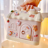 Candy Cute House Piggy Bank Money Box
