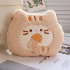1PC Kawaii Biscuit Cat Plush