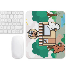 Bubble Tea Cafe Mouse Pad