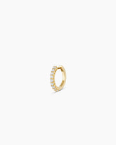 Diamond Single Huggie