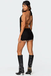 Ruthie Asymmetric Mini Dress