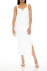 Cutout Bodycon Maxi Dress