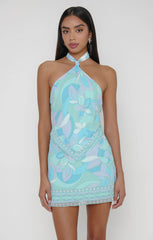 Bianca Mini Dress ~ Riviera Swirl