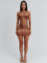 Monikka Mini Skirt Zing