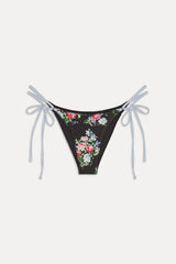 Mackenzie Cheeky Shine Bikini Bottom - Bouquet