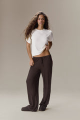 Seekers Sleepwear Modal Jersey Tee in Cream