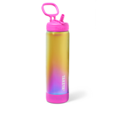 Aurora Water Bottle With Straw Lid