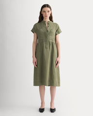 The Craft Dress In Linen | Kalamata