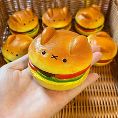 Brioche Bear Burger Squishie
