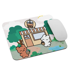 Bubble Tea Cafe Mouse Pad