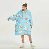 Shoppu Kawaii Snuddie Cloak Blanket Hoodie
