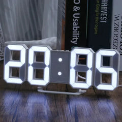 Digital Desk Daily Aesthetic LED Light Alarm Clock