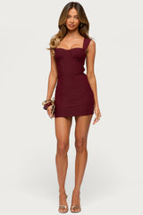 Zeffra Cupped Mini Dress