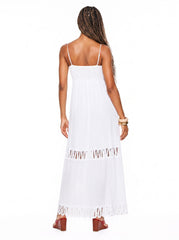 Embroidered Cami Maxi Dress
