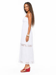 Embroidered Cami Maxi Dress