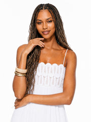 Embroidered Cami Maxi Dress