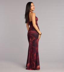 Unforgettable Entrance Mesh Maxi Dress