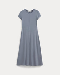 Midi Tee Dress In Butterknit | Blue Dusk