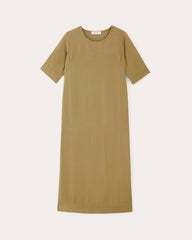The Relaxed T-Shirt Dress In Buttersoft | Fennel Seed