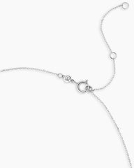 14K White Gold Mama Necklace