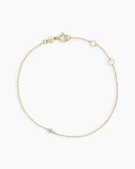 Diamond Cross Bracelet